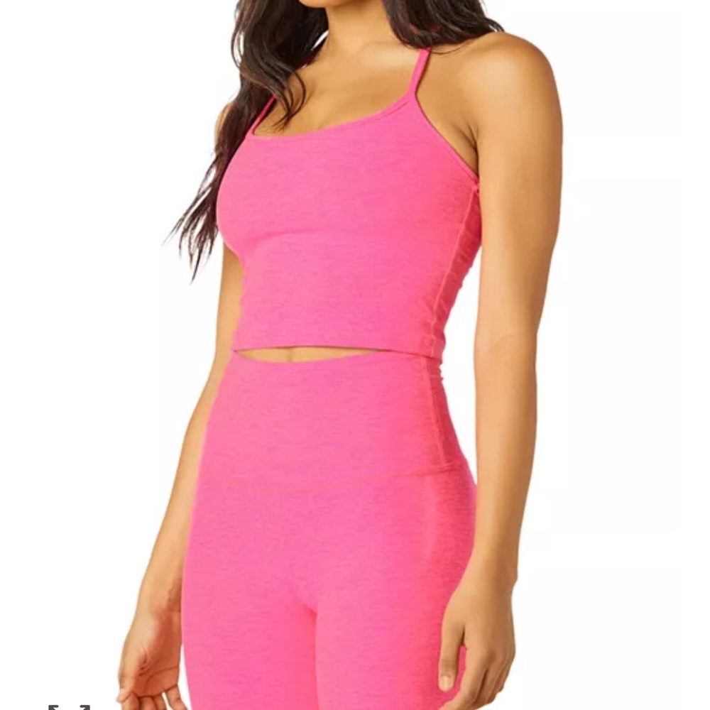 Beyond Yoga Spacedye Slim Racerback Cropped Tank